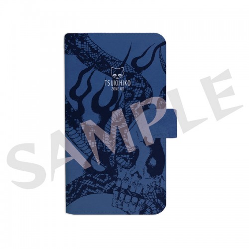 ZONE-00　月彦 手帳型スマホケース(対象機種:Lサイズ) Lサイズ