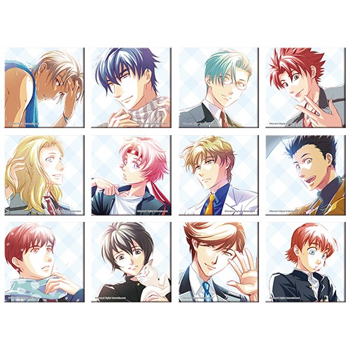 ときめきメモリアル Girl's Side DAYS 2019 トレーディングスクエア缶バッジセット2nd Season 2nd Season