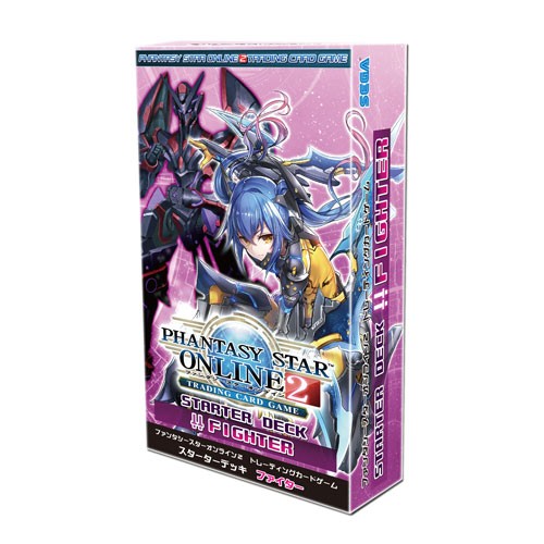ファンタシースターオンライン2 トレーディングカードゲーム スターターデッキ ファイター（限定特典付き） ファイター