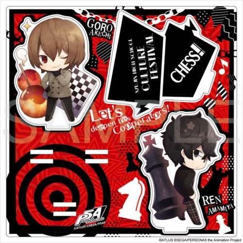 ペルソナ5 かけスタ PERSONA5 the Animation 明智吾郎&雨宮蓮 明智吾郎&雨宮蓮