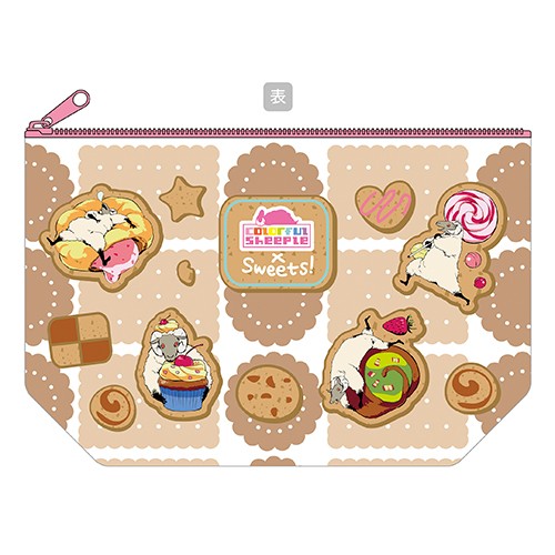 Colorful Sheeple × Sweets！ ポーチ※2025年11月中旬出荷分