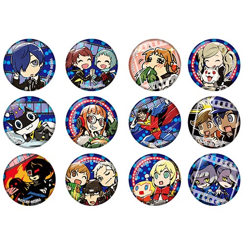 ペルソナQ2 缶バッジコレクション LINEスタンプType:B Type:B
