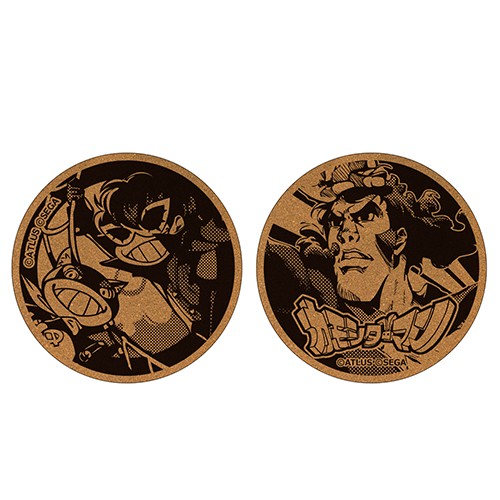 ペルソナQ2 コルクコースター2種セットカモシダーマン ※2025年11月中旬出荷分 カモシダーマン