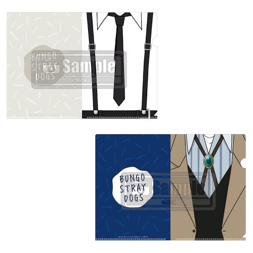 文豪ストレイドッグス　クリアファイル2枚組セット(中島敦＆太宰治) 中島敦＆太宰治