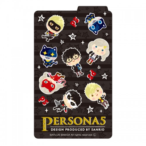 PERSONA5 Design Produced by Sanrio ドレスステッカーミニキャラ ミニキャラ