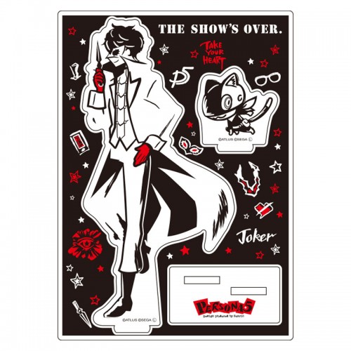 PERSONA5 Design Produced by Sanrio  アクリルフィギュアスタンド(主人公 怪盗服Ver.） 主人公 怪盗服Ver.