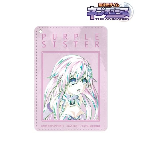 アニメ『超次元ゲイム ネプテューヌ』パープルシスター Ani-Art 1ポケットパスケース パープルシスター
