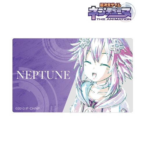 アニメ『超次元ゲイム ネプテューヌ』ネプテューヌ Ani-Art カードステッカー ネプテューヌ