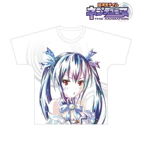 アニメ『超次元ゲイム ネプテューヌ』ノワール/ブラックハート Ani-Art フルグラフィックTシャツ ユニセックス(サイズ/L) Lサイズ