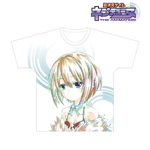 アニメ『超次元ゲイム ネプテューヌ』ブラン/ホワイトハート Ani-Art フルグラフィックTシャツ ユニセックス(サイズ/L) Lサイズ