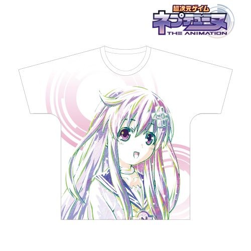 アニメ『超次元ゲイム ネプテューヌ』ネプギア/パープルシスター Ani-Art フルグラフィックTシャツ ユニセックス(サイズ/M) Mサイズ