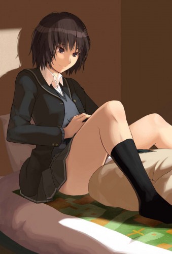 New『七咲逢 アマガミ ちょっとおまけ劇場』B2タペストリー 七咲逢