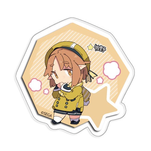 「ぷそ煮コミ」クリップつきアクリルバッジ［牧野］※2025年11月中旬出荷分 牧野