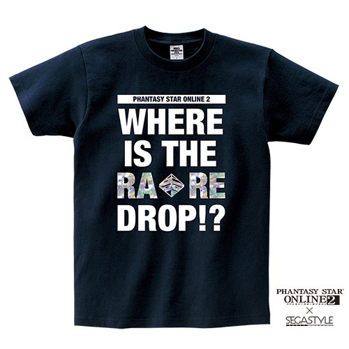 SEGASTYLE『PSO2』レアドロップTシャツ XLサイズXLサイズ ※2025年11月中旬出荷分 XLサイズ
