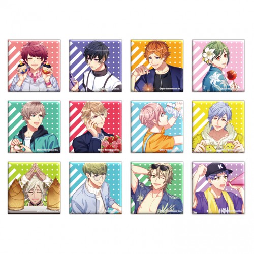 A3! ドキュメンタリーブック刊行記念フェア Moment of Four seasonsトレーディングスクエア缶バッジ Spring&Summer Spring&Summer