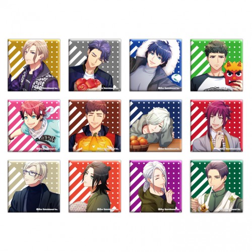 A3! ドキュメンタリーブック刊行記念フェア Moment of Four seasonsトレーディングスクエア缶バッジ Autumn&Winter Autumn&Winter