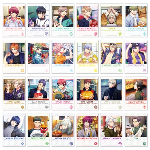 A3! ドキュメンタリーブック刊行記念フェア Moment of Four seasonsトレーディングブロマイド