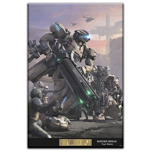 10周年記念『BORDER BREAK』メタライズアート（X−Ie 遊撃兵装）