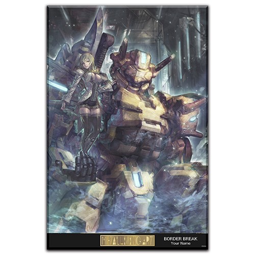 10周年記念『BORDER BREAK』メタライズアート（風間雷太Ver.）