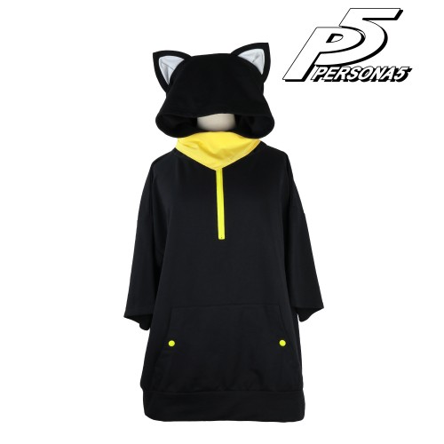ペルソナ5 ぬいぐるみパーカー（モルガナ）ユニセックス(サイズ/Free)