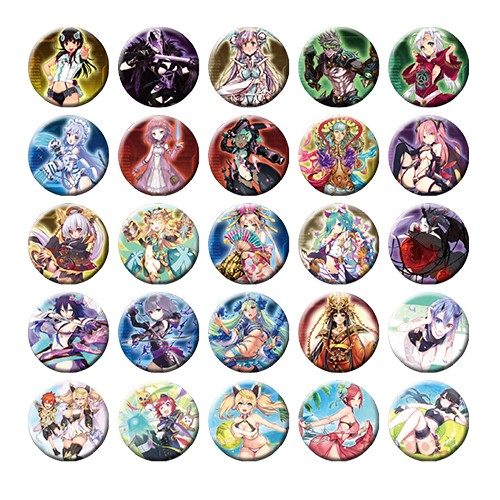 『PSO2es』缶バッジ第1弾コンプリートセット（25種入り）