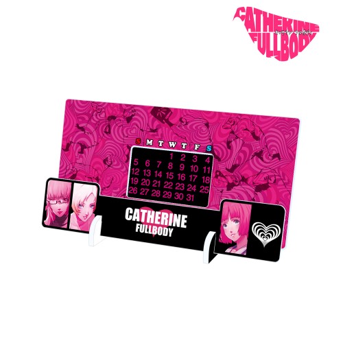 キャサリン・フルボディ 卓上アクリル万年カレンダー