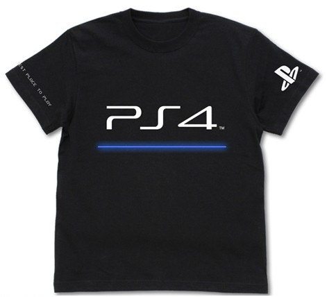 Tシャツ “PlayStation 4”BLACK-M Mサイズ