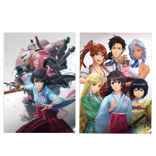 『新サクラ大戦』アルミ蒸着クリアファイル2枚セット※2025年11月中旬出荷分