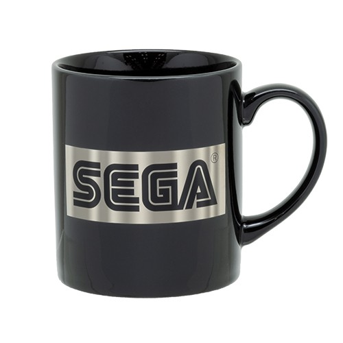 「セガロゴ」マグカップ ブラック＆シルバー