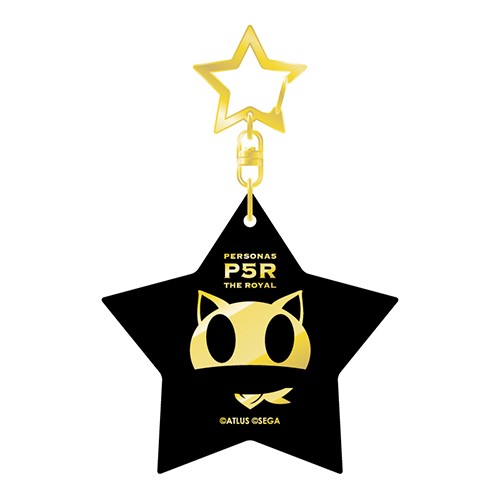 ペルソナ5 ザ・ロイヤル P5R 箔押しアクリルキーホルダー MORGANA MORGANA