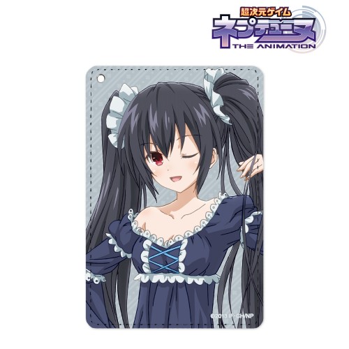 アニメ『超次元ゲイム ネプテューヌ』描き下ろしイラスト ノワール 1ポケットパスケース ノワール