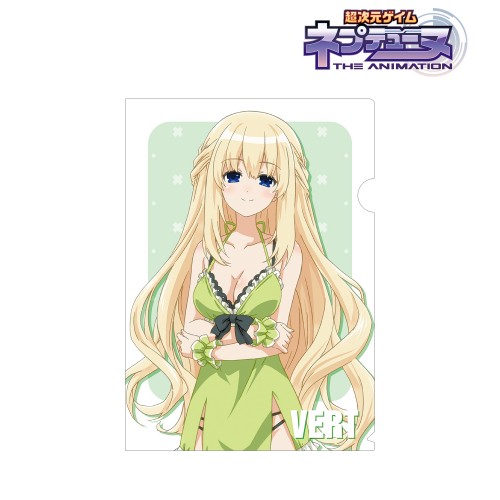 アニメ『超次元ゲイム ネプテューヌ』描き下ろしイラスト ベール クリアファイル ベール