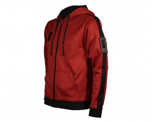 6コレクション　レッドパーカー　オペレーター パッチ 5種セット付Fuze　Glaz　Kapkan　Tachanka　Finka）　サイズL サイズL