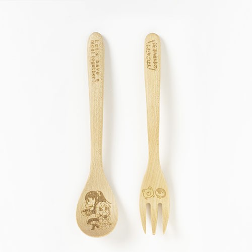 「新米姉妹のふたりごはん」サチとあやりのカトラリーセット【受注生産】