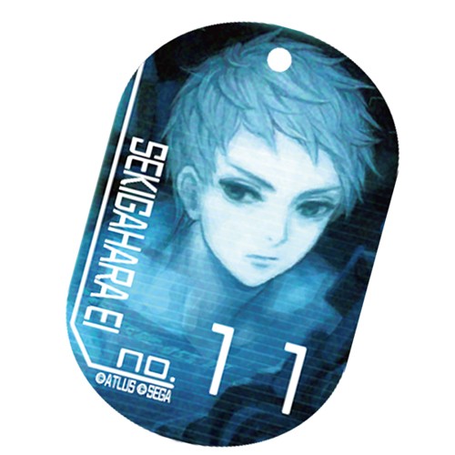 十三機兵防衛圏 アクリルドッグタグ 関ケ原 瑛 関ケ原 瑛