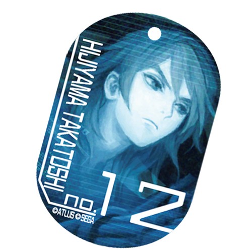 十三機兵防衛圏 アクリルドッグタグ 比治山 隆俊 比治山 隆俊