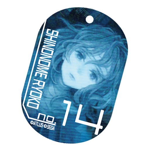 十三機兵防衛圏 アクリルドッグタグ 東雲 諒子 東雲 諒子