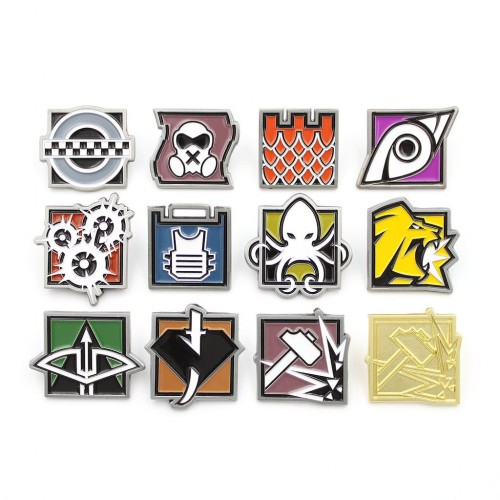 レインボーシックス シージ オペレータ ピンズセット4 セット4