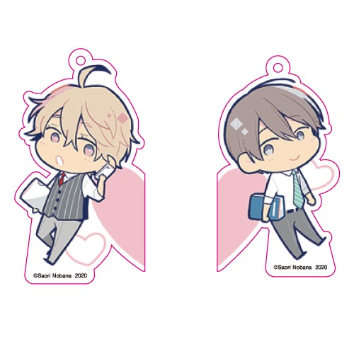 「イケメンの先輩シリーズ」くっつきアクリルキーホルダー