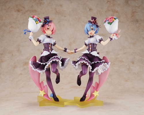 【限定予約販売】「Re：ゼロから始める異世界生活」ラム＆レム 生誕祭Ver. コンプリートセット1/7スケールフィギュア【限定特典付き】 コンプリートセット