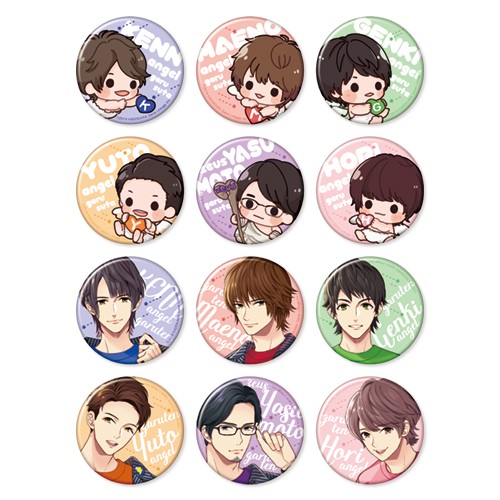 『ガルスタゲーム天国』トレーディング缶バッジ コンプリートBOX