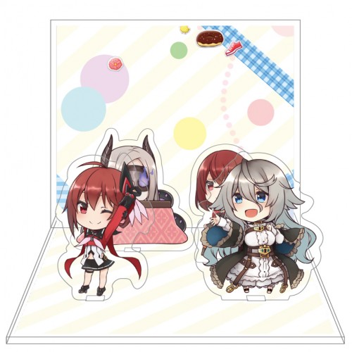 ぷちトラ！～拡張少女系トライナリーアクリルジオラマキット～【A：つばめセット】 A：つばめセット