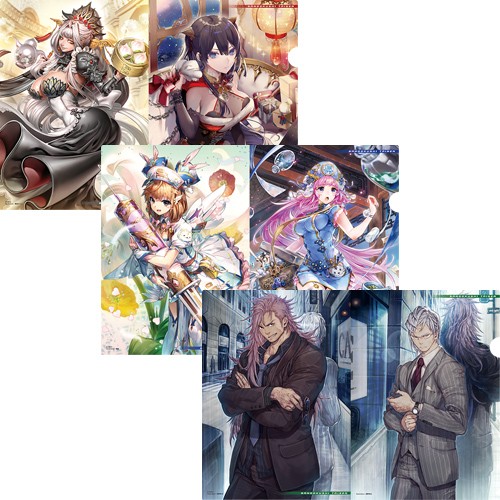 三国志大戦 クリアファイルセット『華装』Bセット