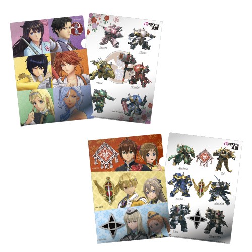 『新サクラ大戦』アルミ蒸着クリアファイル2枚セット【世界華撃団 ver.】※2025年11月中旬出荷分