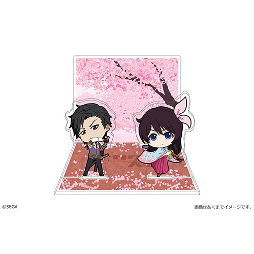 新サクラ大戦 アクリルジオラマスタンド 01 神山誠十郎&天宮さくら 01 神山誠十郎&天宮さくら