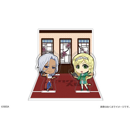 新サクラ大戦 アクリルジオラマスタンド 03 アナスタシア・パルマ&クラリス 03 アナスタシア・パルマ&クラリス