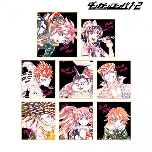 ダンガンロンパ1・2 Reload トレーディング Ani-Art ミニ色紙Ver.A BOX Ver.A