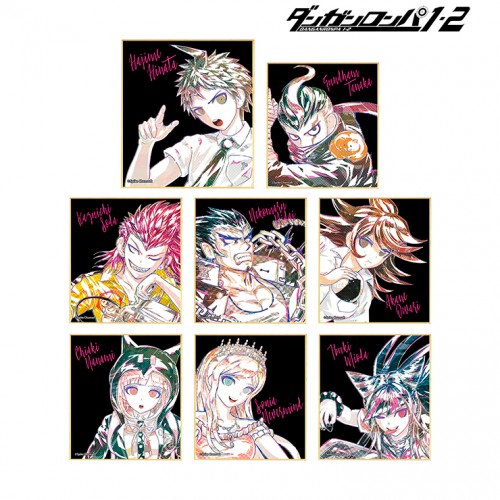 ダンガンロンパ1・2 Reload トレーディング Ani-Art ミニ色紙Ver.C BOX Ver.C