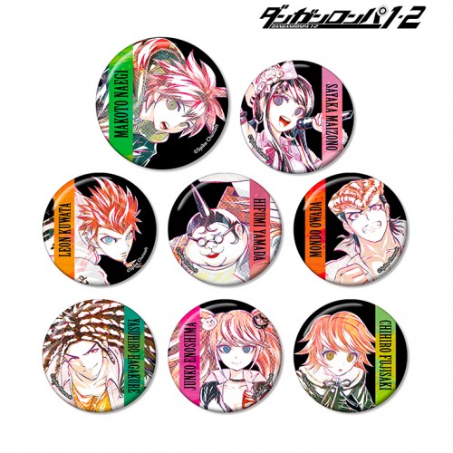 ダンガンロンパ1・2 Reload トレーディング Ani-Art 缶バッジVer.A BOX Ver.A