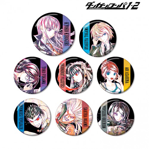 ダンガンロンパ1・2 Reload トレーディング Ani-Art 缶バッジVer.B BOX Ver.B